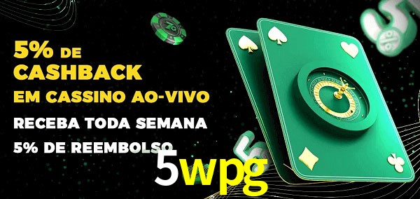 Promoções do cassino ao Vivo 5wpg